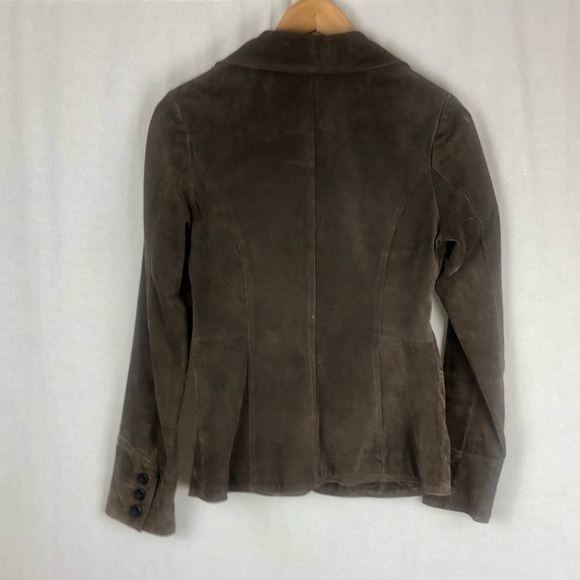 VINTAGE genuine suede blazer - Picture 2 of 11